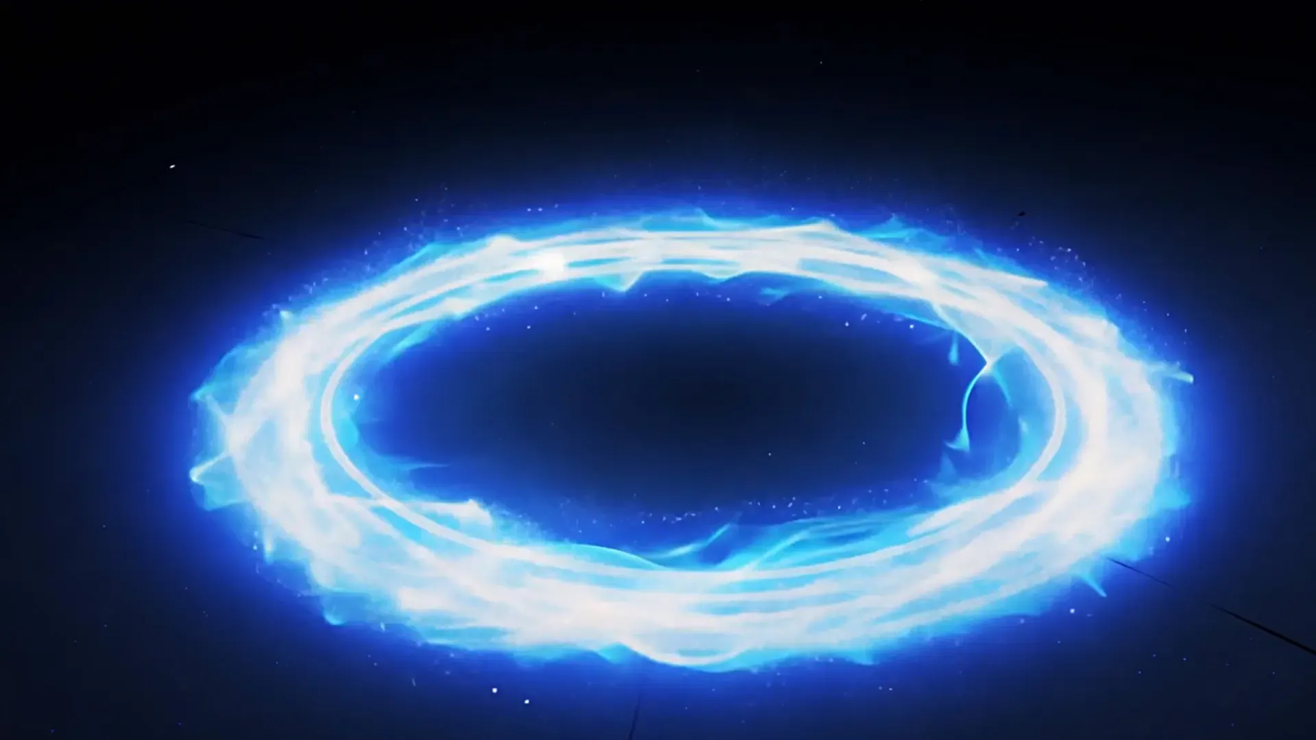 Vortex Ring Overlay for Logo Animation